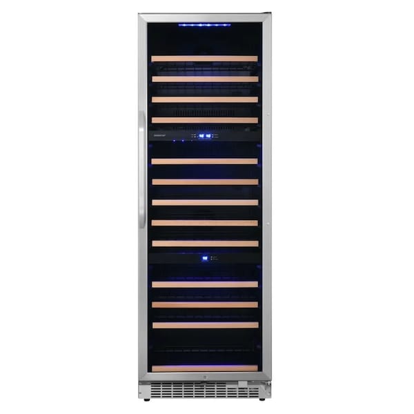 Edgestar 131 Bottle 24 BuiltIn Triple Zone Wine Cooler CWR1432TZ Zoro
